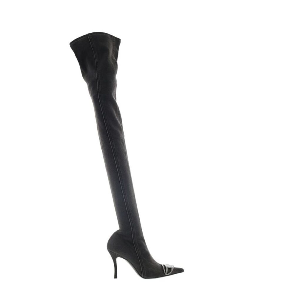 Diesel Womens D-Venus TBT D Black Boots (NWT)